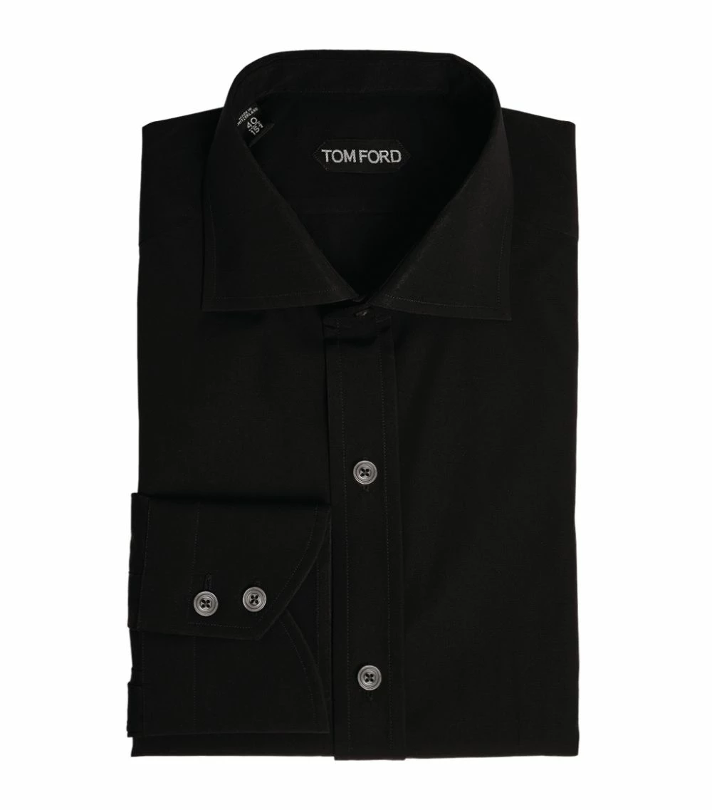 TOM FORD Slim-Fit Shirt 001 BLK Formal Shirts 1 TOM FORD Slim-Fit Shirt 001 BLK Formal Shirts
