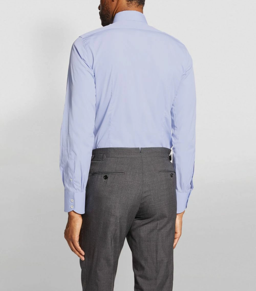 TOM FORD Slim Formal Shirt 432 BLU Formal Shirts 4 TOM FORD Slim Formal Shirt 432 BLU Formal Shirts - Image 4