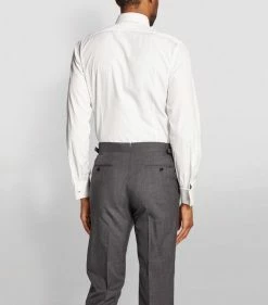 TOM FORD Slim Formal Shirt 100 WHT Formal Shirts -Tom Ford Store tom ford slim formal shirt 15014598 36714193 1000