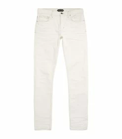 TOM FORD Slim Jeans 100 WHT SLD Straight Jeans