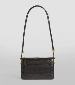 TOM FORD Small Crocodile T Clasp Shoulder Bag u9000 Shoulder Bags -Tom Ford Store tom ford small crocodile t clasp shoulder bag 16454899 31890712 1000