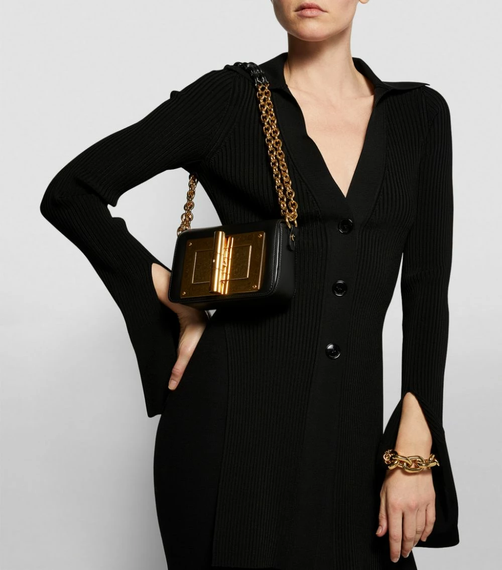 TOM FORD Small Leather Natalia Shoulder Bag u9000 Top Handle Bags 2 TOM FORD Small Leather Natalia Shoulder Bag u9000 Top Handle Bags - Image 2