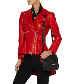 TOM FORD Small Leather Tara Shoulder Bag BLK Shoulder Bags -Tom Ford Store tom ford small leather tara shoulder bag 16456051 32114959 1000