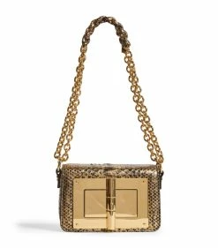 TOM FORD Small Python Natalia Shoulder Bag AGO Shoulder Bags