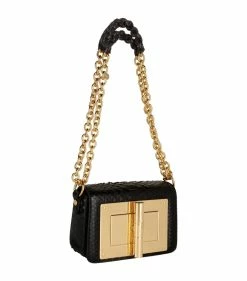 TOM FORD Small Python Natalia Shoulder Bag BLK Top Handle Bags -Tom Ford Store tom ford small python natalia shoulder bag 16455451 31892960 1000