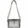 TOM FORD Small Python Natalia Shoulder Bag SLV Shoulder Bags