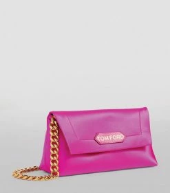 TOM FORD Small Satin Chain Clutch Bag U3073 Clutch Bags -Tom Ford Store tom ford small satin chain clutch bag 17379350 35817820 1000