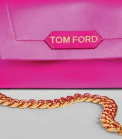 TOM FORD Small Satin Chain Clutch Bag U3073 Clutch Bags -Tom Ford Store tom ford small satin chain clutch bag 17379350 35817854 1000