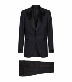 TOM FORD TF TUX SHELTON SATIN 001 BLK Tuxedos