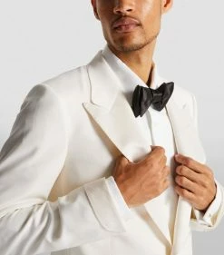 TOM FORD TF WOOL MHAIR FJACKET 100 WHITE SOLID Jackets -Tom Ford Store tom ford tf wool mhair fjacket 15966069 29519692 1000