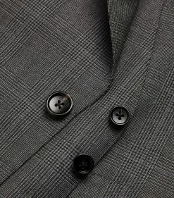 TOM FORD Windsor Check 3-Piece Suit 911R85 GREY POW 3 Piece Suits -Tom Ford Store tom ford windsor check 3 piece suit 16407534 31501137 1000