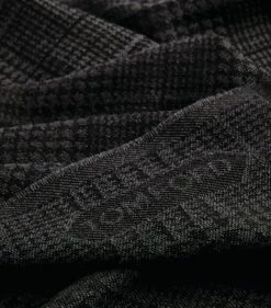 TOM FORD Wool Check Scarf 026 DK GRY CK Scarves -Tom Ford Store tom ford wool check scarf 17532635 36906508 1000